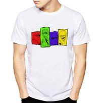 Noodle Murdoc Russel Short Sleeve Gorillaz Men T Shirts Ringer Fashion Streetwear t-shirt 2019 Anime Men's T Shirt Short Sleeve S
