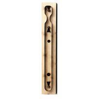 Keychain Strip Leather Tag Leather Template Wooden Punching Die Cutting Mold Teardrop Keychain Holder Leather Mold Craft 1