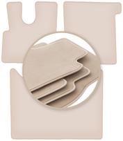 PREMIUM beige floor mats for: Daf XF 106 Automatic 2017