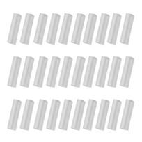 Silikoninės skiepijimo movos Lankstūs skiepijimo vamzdeliai Skatina vaismedžių gijimą 3–7,5 mm Medžio kamieno apsauginis apvyniojimo movas 30PCS