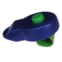 with Wrist Strap Dog Training Clicker Portable Plastic Dog Behavioral Training Tool Easy to Use Pet Obedience Clicker Button mėlyna