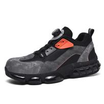 Labor insurance shoes anti-smashing and anti-piercing European standard steel baotou foot protection couple spring, autumn and summer black;36