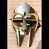 MF DOOM Mask ~ Anti Rust & Mirror Finish Mask ~ Mad Villan Gladiator Face Mask ~ Best Gift for Him