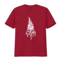 GRIMA MERCH Atmospheric Black Metal Tree Print T Shirt for Men Made in Australia Sizes S 2XL vintage Washed Casual Comfortable S