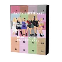 Christmas Advent Calendar Contains 24 Gifts, Christmas Cute Figures Doll Advent Calendar, Christmas Countdown Calendar With Surprise Toys, Christmas One Size