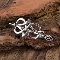 Vintage Viking Celtic Knot Hairpin Mythical Norse Hair Accessory Gift for Women