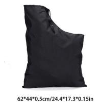 Pakeičiamas lapų surinkimo maišas sodui - Didelės talpos sodo atliekų maišas 2pieces pack juoda