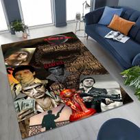 Classic Scarface Tony Montana Movie Art Carpet Rug for Bedroom Living Room Sofa Home Doormat Decor,Large Kids Non-slip Floor Mat 40x60cm( 15x23in )
