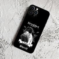 L-Lawliet Death Note Phone Case for Iphone 17 Air 16 15 14 13 12 11 Pro Max Xr X Xs Mini Plus Black Soft Silicone Cover iPhone 16 Plus