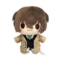 Nakahara Chuuya Dazai Osamu Plush Cotton Doll Body Dress Up Plush Stuffed Toy Cosplay Cartoon Stuffed Toys Children Gifts 20cm 20cm