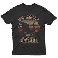 SALE My Spirit Animal Vintage Godzilla TShirt Classic Movie Shirt Gift For Fan Unisex T-Shirt L