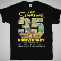 The Simpsons 35th Anniversary 1989 2024 Thank You For The Memories Shirt IL0146 Unisex T-Shirt XL