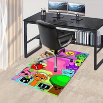 Office Carpet: Sprunk Song Colorful Cartoon Character Pattern - Perfect for play areas or creative spaces! c022 60cm by 90cm