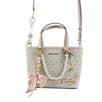 MICHAEL KORS handbag [Customized bag] Jet Set Pink Pearl Fragrance Literary Elegant Workplace Sophisticated Girl Heart Flower rhyme soft powder balta