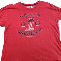 Harley-Davidson Marškinėliai Vyriški XL Raudoni Dalasas Mes Palaikome Mūsų Kariuomenę Grafinis Marškinėlis JAV Unisex Marškinėlis S