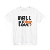 Fall Aesthetic T-Shirt | Autumn Leaves Pumpkin Spice Tee | Fall In Love XXXXL