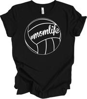 Volleyball Momlife T-Shirt for Sports Moms S