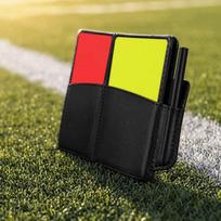 3PCS PVC Referee Warning Cards Side Pen Holder Card Wallet Protective Cover  Volleyball Games 3 pcs