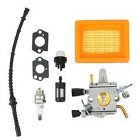 New Carburetor Air Fuel Filter Line for Stihl FS400 FS450 FS480 SP400 Zama C1Q-S34H Carb 41281200651