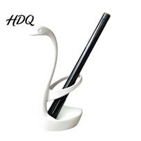 Classroom Desk Decor 3D Printed Swan Pen Holder Decorative Organizer Aesthetic Storage Sustainable Desktop Accessory Container Minimalist balta