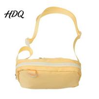 Small Sling Bag for Hiking Unisex Fanny Pack Waist with Adjustable Strap Stylish Travel Strap Pack Checkered Belt Crossbody Purse Women And geltona