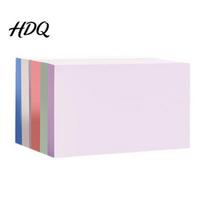 Adhesive Note Pad Solid Color Self-Stick Note Square Rectangle Self-adhesive Pad Super Multi-color Notes Sticking Power Memo Post Stickies, Small