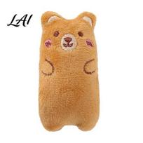 Kitten Chew Toy Stuffed Animal Catnip Toy Soft Plush Cat Cute Bear Duck Frog Enrichment for Indoor Cats Kittens Teething ruda