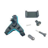 Universal Helmets Camera Mounting Recording Helmets Mount System for Sports and Mobile Photography 6PCs