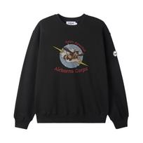 Bean Wood 24Th Airborne Corps Sweatshirt Acb-24 Black/L(105~110)