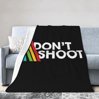 1PC Blanket Flannel Arc Raiders Don't-Shoot! Throw Blankets For Home Decor Cozy Warmth Birthday Gift Blanket For Adult Friends Size: 75*100cm, Weight: 230 GSM