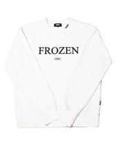 Respect Heavyweight Frozen Sweatshirt (White/Black) White/L