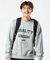Tantan Equality Campus Sweatshirt - Gray Charcoal Gray/L