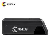 [OWLTRA] Vidinis buitinis juodas elektrinis momentinio naikinimo graužikų gaudyklė elektroninis daugkartinio naudojimo žiurkių gaudyklė pelėms pelėms 8 x 3 x 3 inches(20.32x7.62x7.62cm) juoda