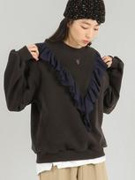 Montis Frill V Sweatshirt_Charcoal Charcoal / Free Size