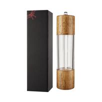 Acrylic and Wood Manual Grinder, Adjustable Coarseness, for Black , Sichuan , Sea , Mill One Size