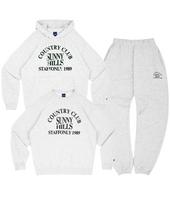 Step Only [Set] Sunny Hills Sweats Set Up (Melange White) Melange White/0 (Small)