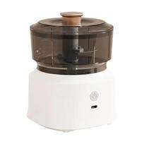 Portable Electric Garlic Masher USB Charging Meat Grinder Food Shredder Mincer  Fruit balta
