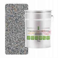 Decorative plaster with mica gray diamond effect 15kg hydrophobic d904