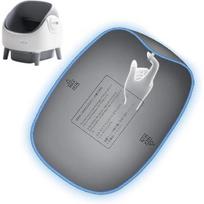 Open-type automatic cat litter box with Tuya control, replaceable waterproof mat, cat litter box base, soft cat litter tray WTP-101Mini
