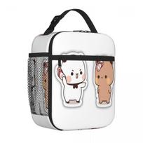Bestselling Dudu And Bubu Foldable Design Kids Lunch Bag Grocery Carry Insulated Snack Tote One Size