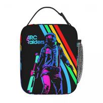 Arc Raiders Sci Fi Gaming Insulated Lunch Bag Thermal Bag Meal Container Large Tote Lunch Box Food Handbags School Travel One Size