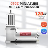 Air Seat Compressor 12V/24V Compatible with Grammer Maximo,Primo,Chicago Actimo,Compacto,Tractor Seats Motorcycle air suspension 12V