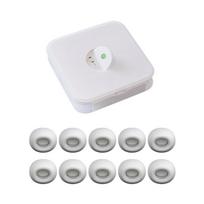 Ergonomic Ear Tips Soft Touch Earplugs Secures fit Hypoallergenics Sweatproof Ear Plugs For Pro3 Earbuds Extended Wear