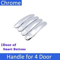 For VW Volkswagen Polo 5 MK5 Vivo Ameo Vento 2009~2017 Car Door Handles Covers Exterior Scratch Protective Decor Car Accessories