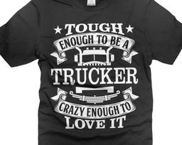 Mens Trucker T-Shirt Truck Driver Gifts Funny Trucker Shirts Truck Driver Tee Shirt Driver Gifts Trucking Gifts Funny Shirt For Men Him Dad 4XL