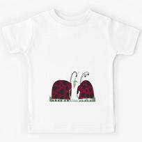 A Guaranteed Kiss Ladybug Painting Kids T-Shirt 170