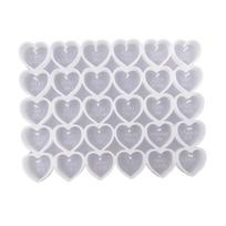 Heart Combination Earrings Mold Epoxy Resin Mold Pendant Mold Suitable for Diy gryna