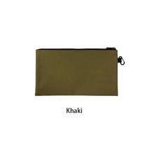 Wear-Resistant Zipper Pouch Waterproof Multi-Function Bag Practical Tool Organizers  For Gardening chaki