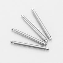 2.3mm Large Diameter Spring Bars for Garmin Watch 20 22 26mm Length 304 Stainless Steel 1000pcs Bag white