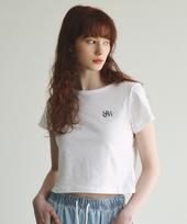 Slow Record House Slow Logo Crop T-Shirt Black/Os